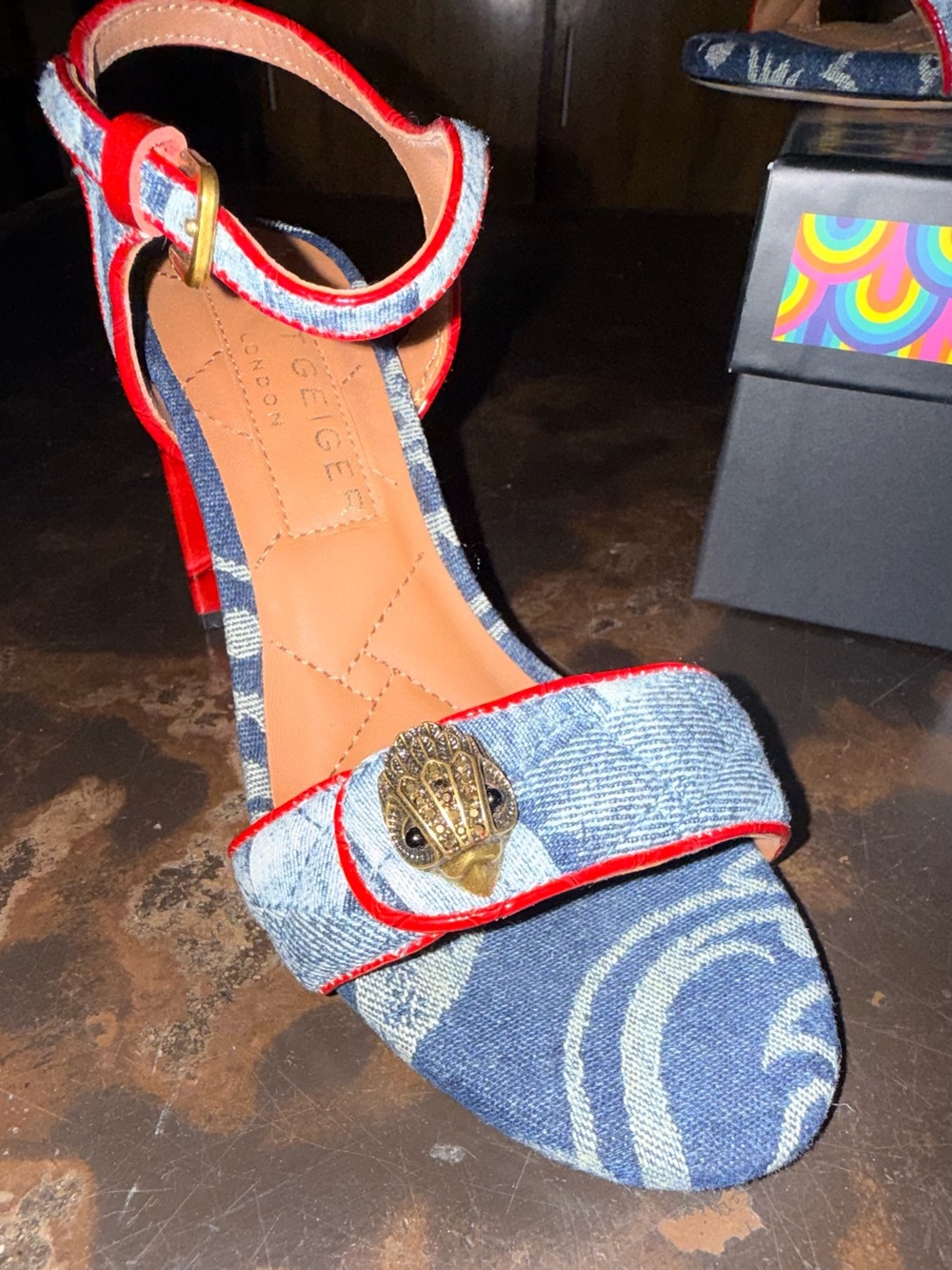 Kurt Geiger Kensington Langley Sandal - Picture 3 of 7